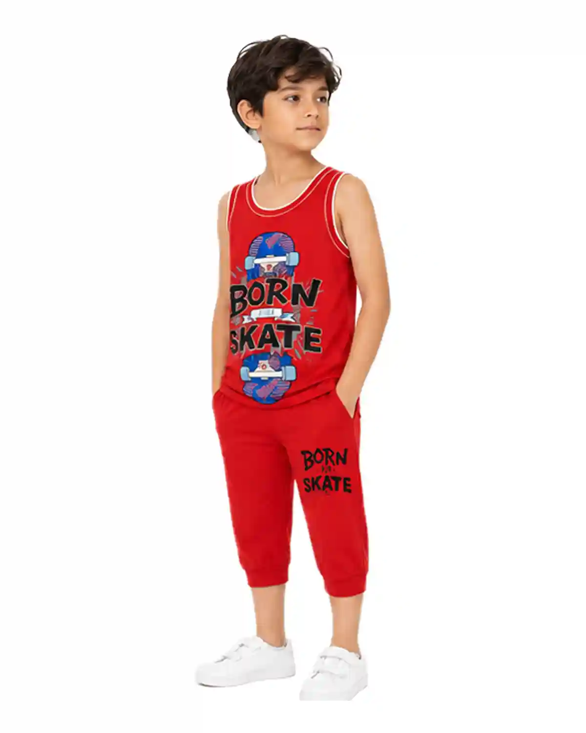 born-red-boys-tank-top-shorts-right-angle-babykhas